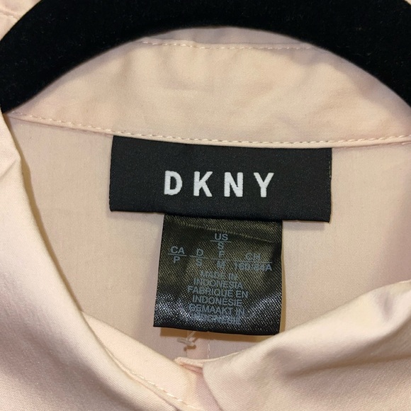 DKNY Cold Shoulder Button up Blouse - Picture 3 of 3
